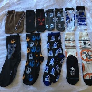 NWOT Star Wars Sock Bundle